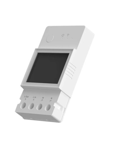 Sonoff POWR320D Έξυπνος Διακόπτης/Μετρητής Ισχύος WiFi (Λευκό) | Όργανα Μέτρησης Πίνακα