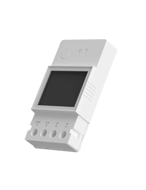Sonoff POWR320D Έξυπνος Διακόπτης/Μετρητής Ισχύος WiFi (Λευκό)