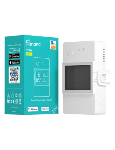 Sonoff POWR320D Έξυπνος Διακόπτης/Μετρητής Ισχύος WiFi (Λευκό)