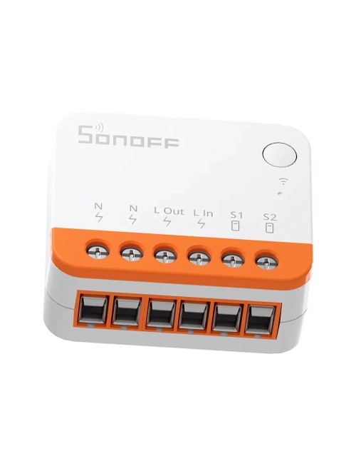 Sonoff MINIR4 Έξυπνος Ενδιάμεσος Διακόπτης WiFi (Λευκό)