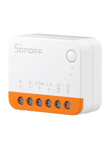 Sonoff MINIR4 Έξυπνος Ενδιάμεσος Διακόπτης WiFi (Λευκό) | Ενδιάμεσοι Διακόπτες