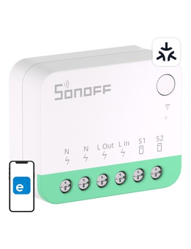 Sonoff MINIR4M Matter έξυπνος μίνι διακόπτης WiFi (HomeKit, SmartThings, Home Assistant). | Ενδιάμεσοι Διακόπτες