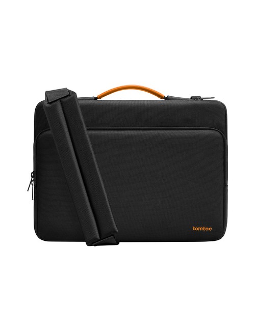 Τσάντα ώμου για φορητό υπολογιστή TOMTOC Defender-A40 16" (μαύρη)