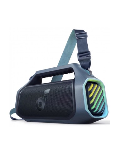 Anker SoundCore Boom 2 Plus Bluetooth Speaker  140W, TWS, RGB, Waterproof, Blue A3134031