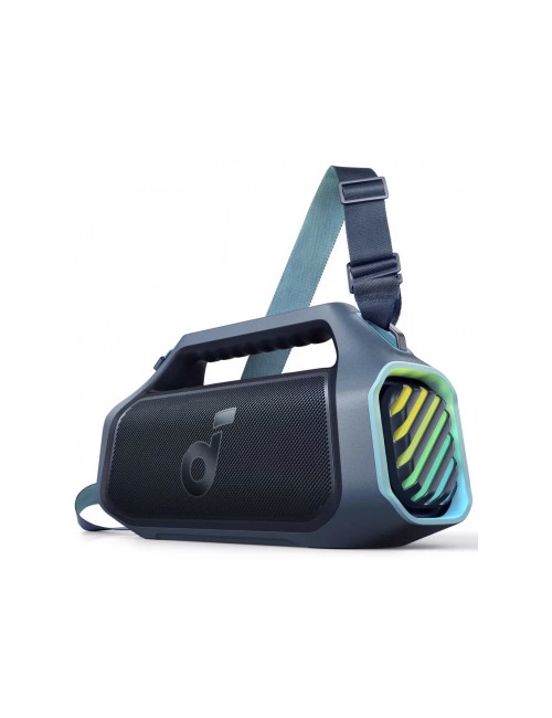 Anker SoundCore Boom 2 Plus Bluetooth Speaker  140W, TWS, RGB, Waterproof, Blue A3134031