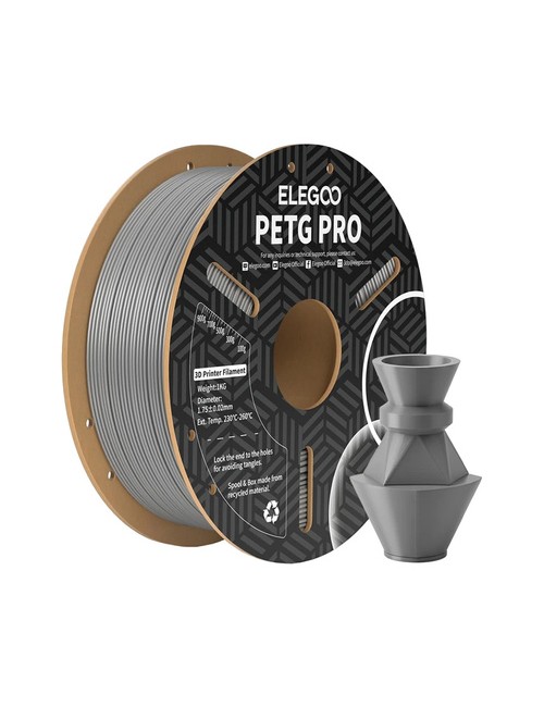 Elegoo PETG 3D Printer Filament 1.75mm Γκρι