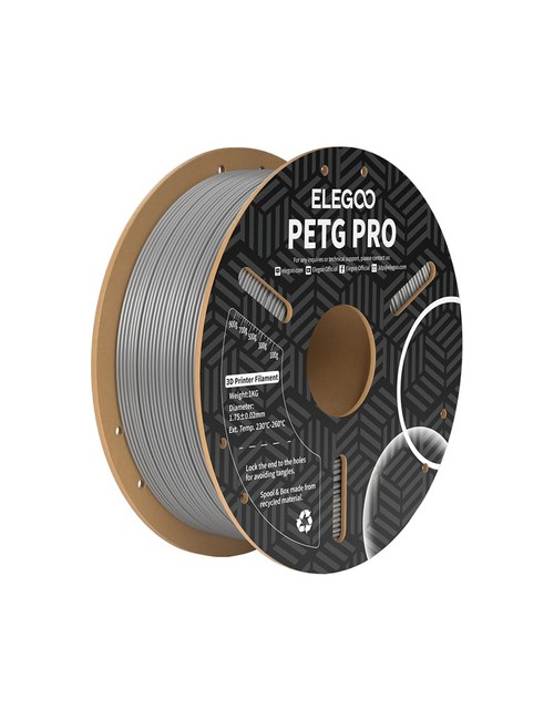 Elegoo PETG 3D Printer Filament 1.75mm Γκρι