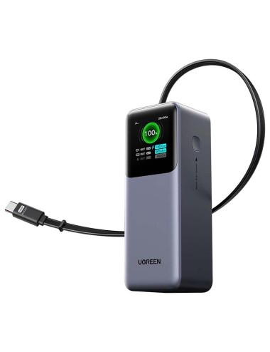UGREEN PB726 (55987B) Powerbank, 20000mAh, 165W, QC + PD, Grey | Power Bank