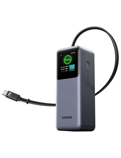 UGREEN PB726 (55987B) Powerbank, 20000mAh, 165W, QC + PD, Grey