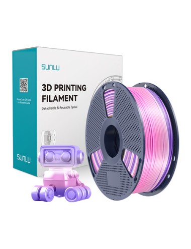 Sunlu PLA+ Silk Νήμα (Rainbow) 03 | 3D Printer Filament