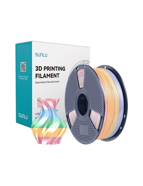Sunlu PLA+ Silk Νήμα (Rainbow) 04