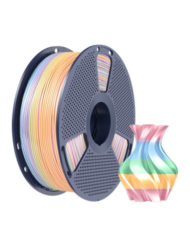Sunlu PLA+ Silk Νήμα (Rainbow) 04 | 3D Printer Filament