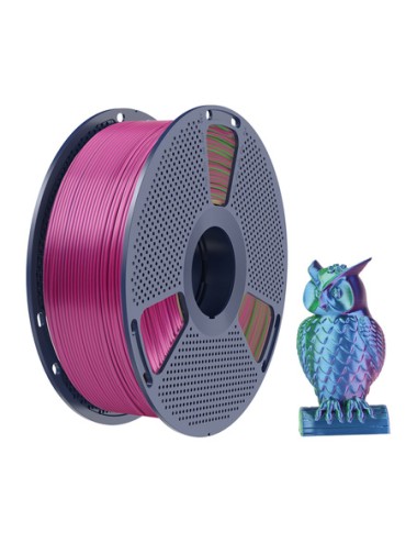 Sunlu PLA+ Silk Νήμα σε τρία χρώματα (μπλε-πράσινο-μοβ) | 3D Printer Filament
