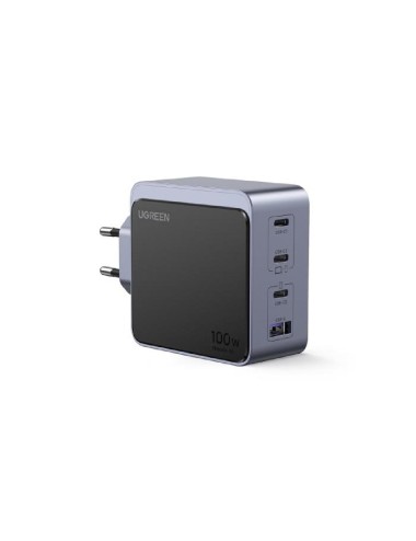 UGREEN X565 Nexode Air Wall Charger  100W, 5A, 1 x USB-A - 3 x USB-C, Grey