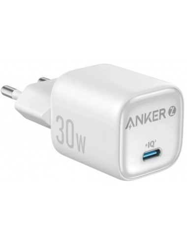 Anker Zolo, 30W Wall Charger  3A, 1 x USB-C, White A2698G21