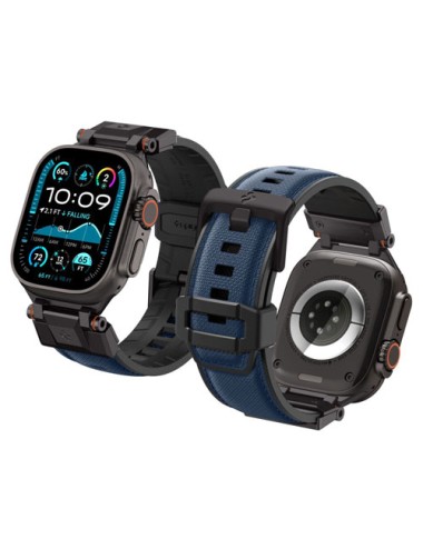 DuraPro Armor Strap Spigen for Apple Watch 49mm / 46mm / 45mm / 44mm / 42mm Series, Navy Blue AMP09103