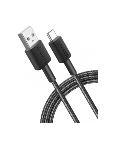 Anker 322 USB-A to USB-C Cable 18W, 2A, 0.9m, Black A81H5G11