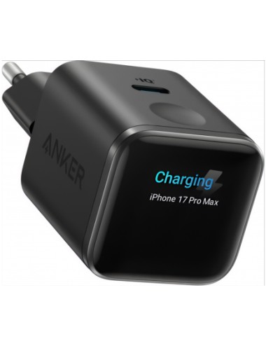 Anker Nano Display Wall Charger  45W, 3A, 1 x USB-C, Black A121DG11 | Φορτιστές Σπιτιού