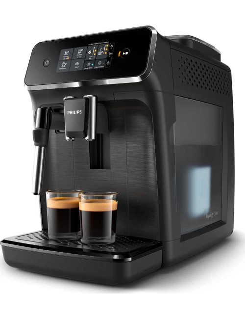 PHILIPS EP2220/10 Αυτόματη Μηχανή Espresso 1500W Πίεσης 15bar με Μύλο Άλεσης Μαύρη