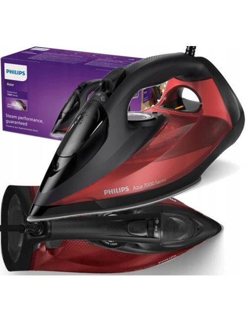 PHILIPS DST7022/40 Azur Σίδερο Ατμού 2800W Black/Red