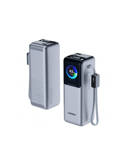 UGREEN PB728 Powerbank 25000mAh, 200W, QC + PD, Grey