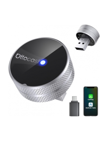 Ottocast CP88-T4 Mini Slim Tube Wireless Carplay / Android Auto Adapter | Αντάπτορες Multimedia Αυτοκινήτου