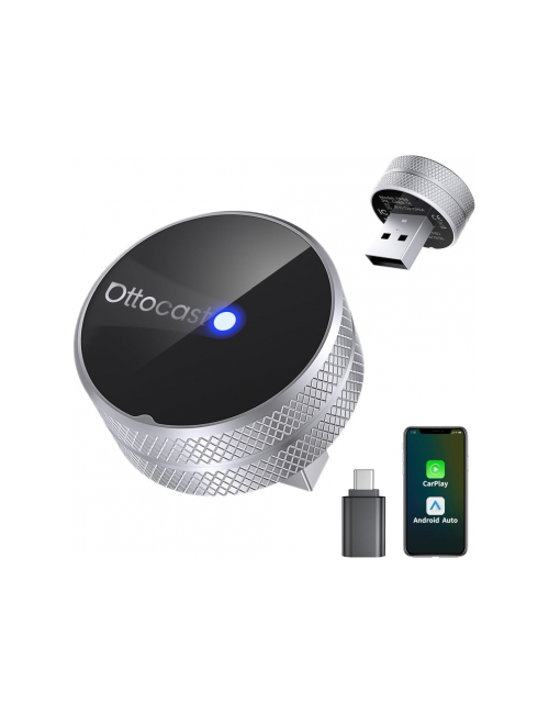 Ottocast CP88-T4 Mini Slim Tube Wireless Carplay / Android Auto Adapter