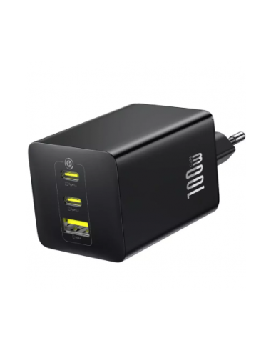 Baseus EnerFill FE11 Wall Charger 100W, 5A- Grey (P10182102123) | Φορτιστές Σπιτιού