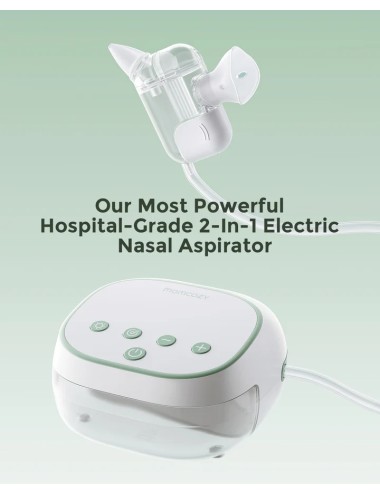 Momcozy BreezyClear Pro 2-in-1 Spray & Suction Electric Nasal Aspirator | Νεφελοποιητές