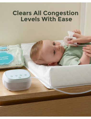 Momcozy BreezyClear Pro 2-in-1 Spray & Suction Electric Nasal Aspirator | Νεφελοποιητές