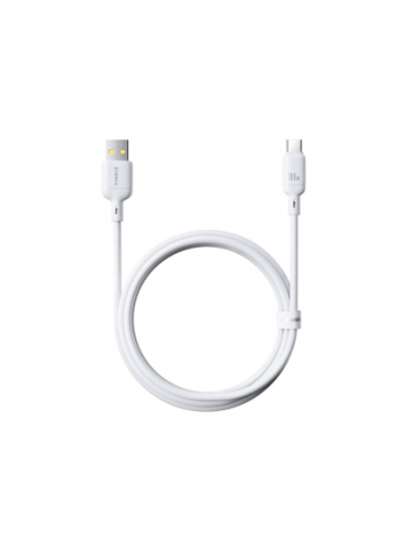 Baseus Silky USB-A to USB-C Cable  100W, 5A, 1m, White P10377703213-00