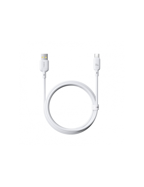 Baseus Silky USB-A to USB-C Cable  100W, 5A, 1m, White P10377703213-00