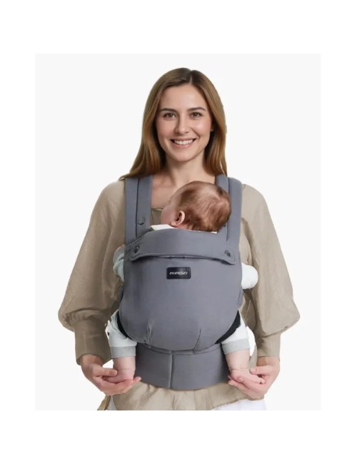 Momcozy BC001Baby and child carrier Grey colour (BC001-GR12NB-A)
