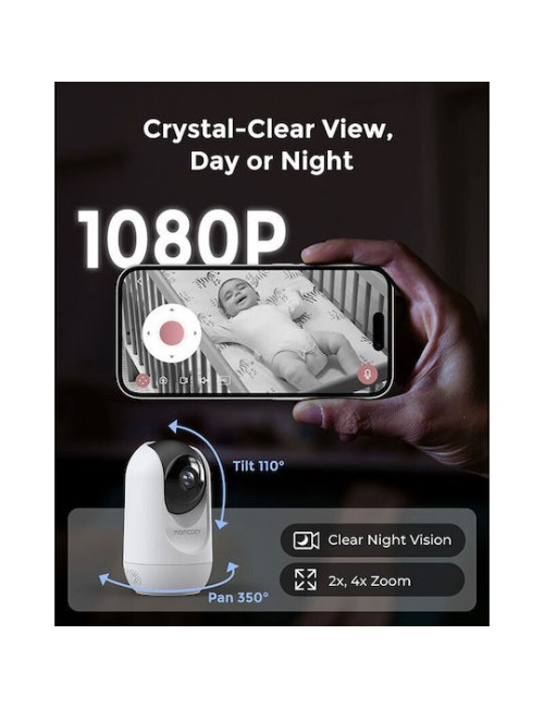 Momcozy BM04 Smart WiFi Video Baby Monitor