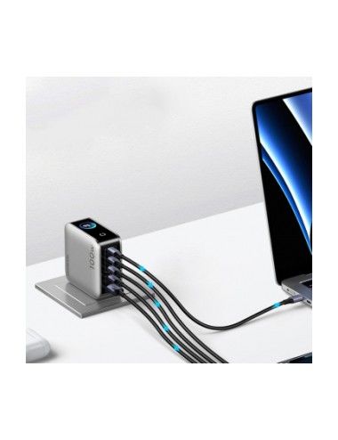 UGREEN X773 (65620B) Wall Charger 100W 1 x USB-A - 4 x USB-C - Grey | Φορτιστές Σπιτιού