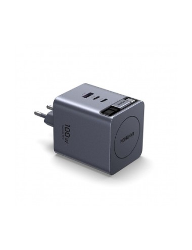 UGREEN X616 (65828) Wall Charger 100W, 5A, 1 x USB-A - 3 x USB-C, with USB-C Cable, Grey | Φορτιστές Σπιτιού