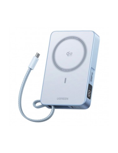 UGREEN MagFlow PB773 (65958B) Powerbank , 10000mAh, 25W, PD + FQI, Blue | Power Bank