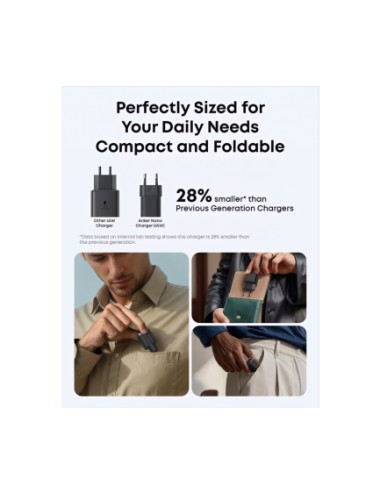 Anker Nano, 45 Wall Charger  3A, 1 x USB-C, Black (A2692L11) | Φορτιστές Σπιτιού