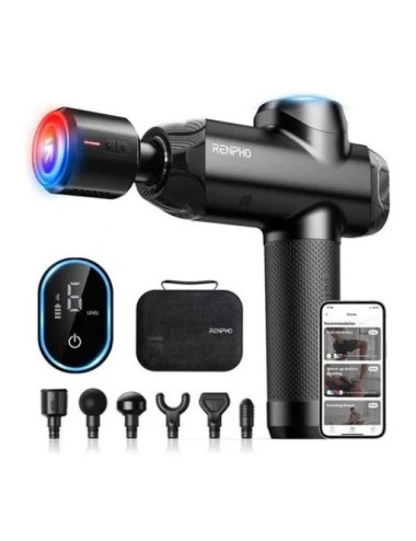 RENPHO Massage Gun Power + Thermacool black (PEU-R-C001SH-BK) | Συσκευές Μασάζ