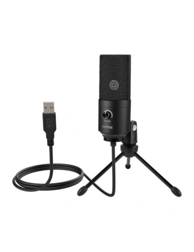 Fifine K669B Πυκνωτικό μικρόφωνο (μαύρο) | Microphones
