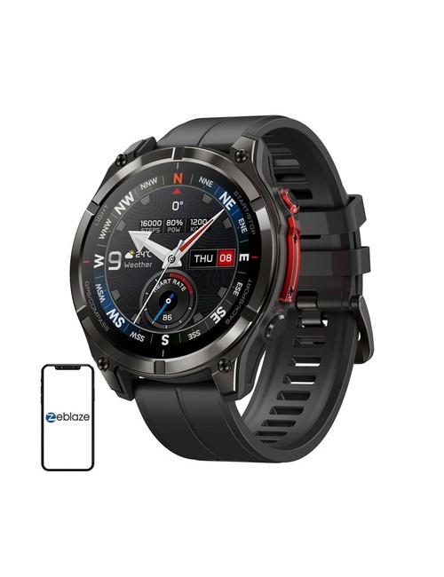 Zeblaze Stratos 4 Pro Έξυπνο ρολόι (Μαύρο)