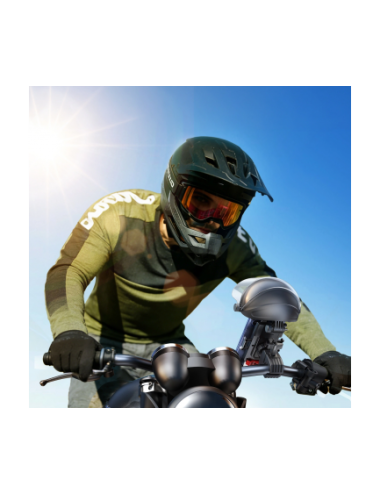Joyroom JR-ZS526 Bike Motorcycle Holder with Sunshade , 4.7inch - 7inch, Black | Βάσεις