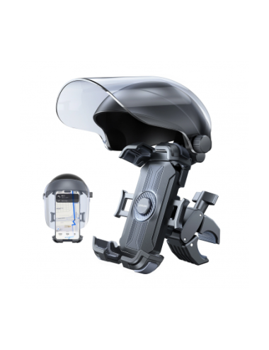 Joyroom JR-ZS526 Bike Motorcycle Holder with Sunshade , 4.7inch - 7inch, Black
