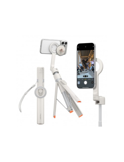 Spigen S582W Bluetooth Selfie Stick , Universal, Beige AMP11373