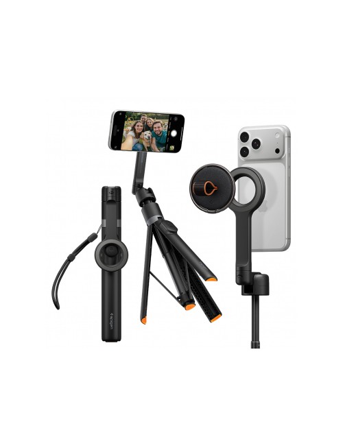 Bluetooth Selfie Stick Spigen S582W, Universal, Black AMP11372