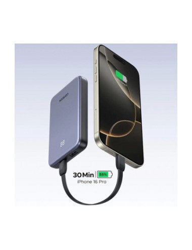 UGREEN 75131B Powerbank 10000mAh, 22.5W, QC + PD, Grey | Power Bank