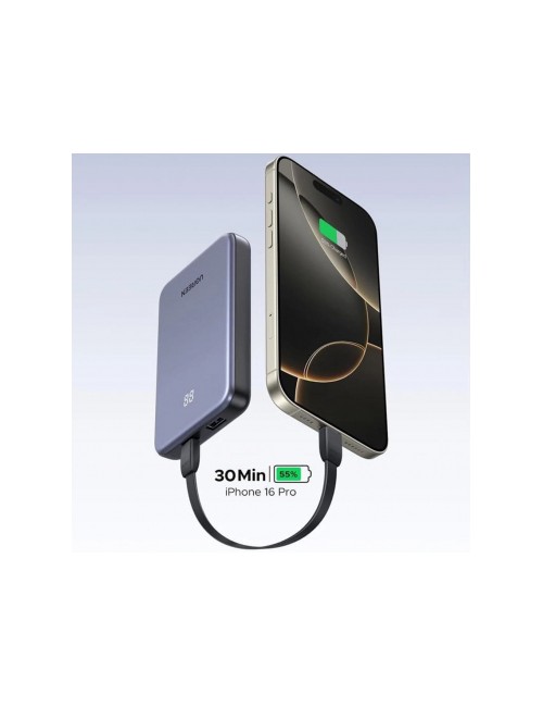 UGREEN 75131B Powerbank 10000mAh, 22.5W, QC + PD, Grey