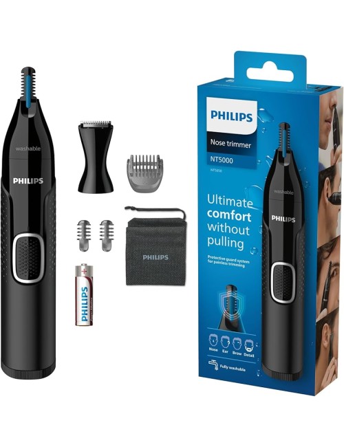 PHILIPS NT5650 / 16 Color Nasal hair clipper Black