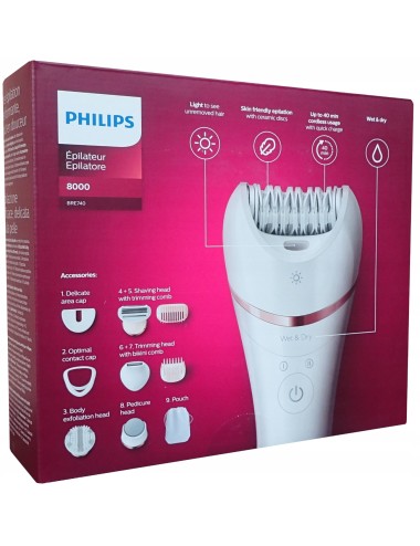 Philips BRE740/10 Series 8000 Σετ Αποτρίχωσης | Αποτριχωτικές Μηχανές