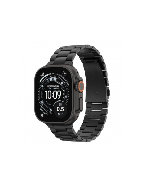 Modern Fit Strap Spigen for Apple Watch 49mm / 46mm / 45mm / 44mm / 42mm Series, Titanium Black AMP11577